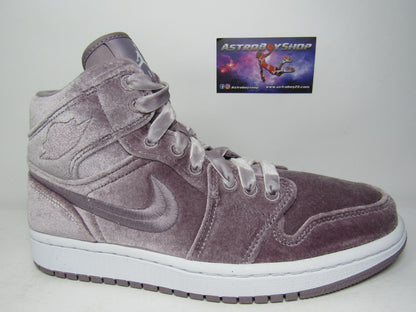 JORDAN 1 MID VELVET PURPLE WOMENS EN CAJA