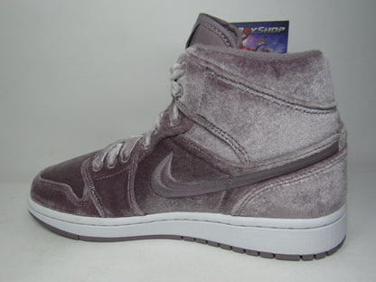 JORDAN 1 MID VELVET PURPLE WOMENS EN CAJA
