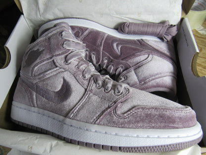 JORDAN 1 MID VELVET PURPLE WOMENS EN CAJA