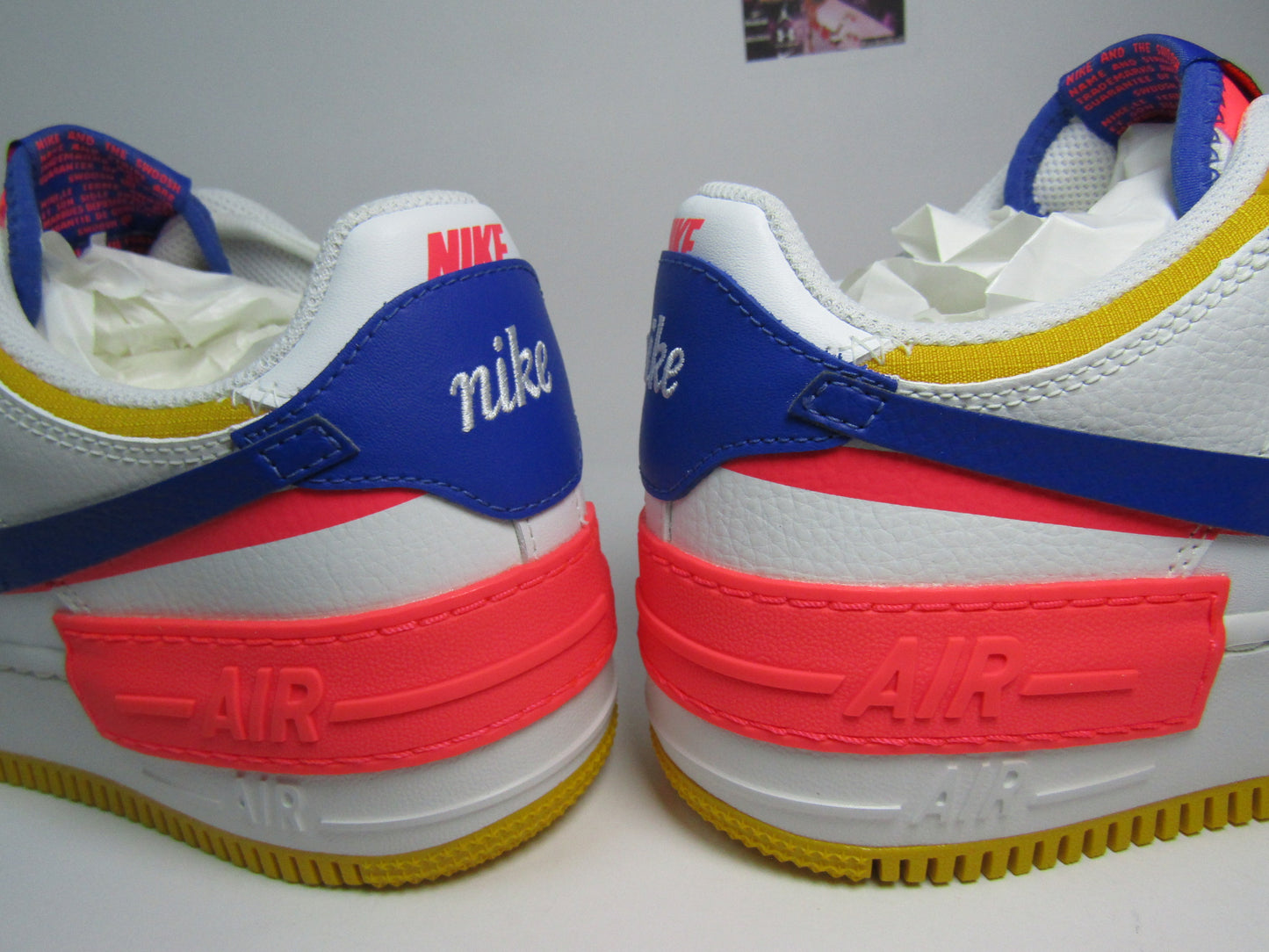 NIKE AIR FORCE ONE SHADOW WOMENS ASTRONOMY BLUE EN CAJA