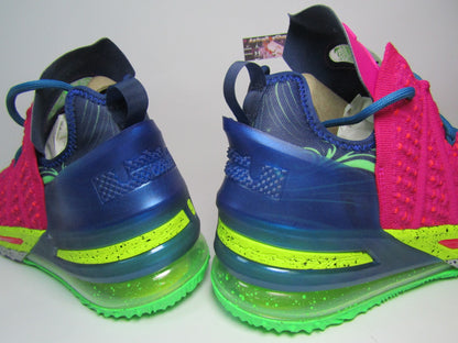 LEBRON 18 "L.A. NIGHT" PINK EN CAJA EDICION LIMITADA