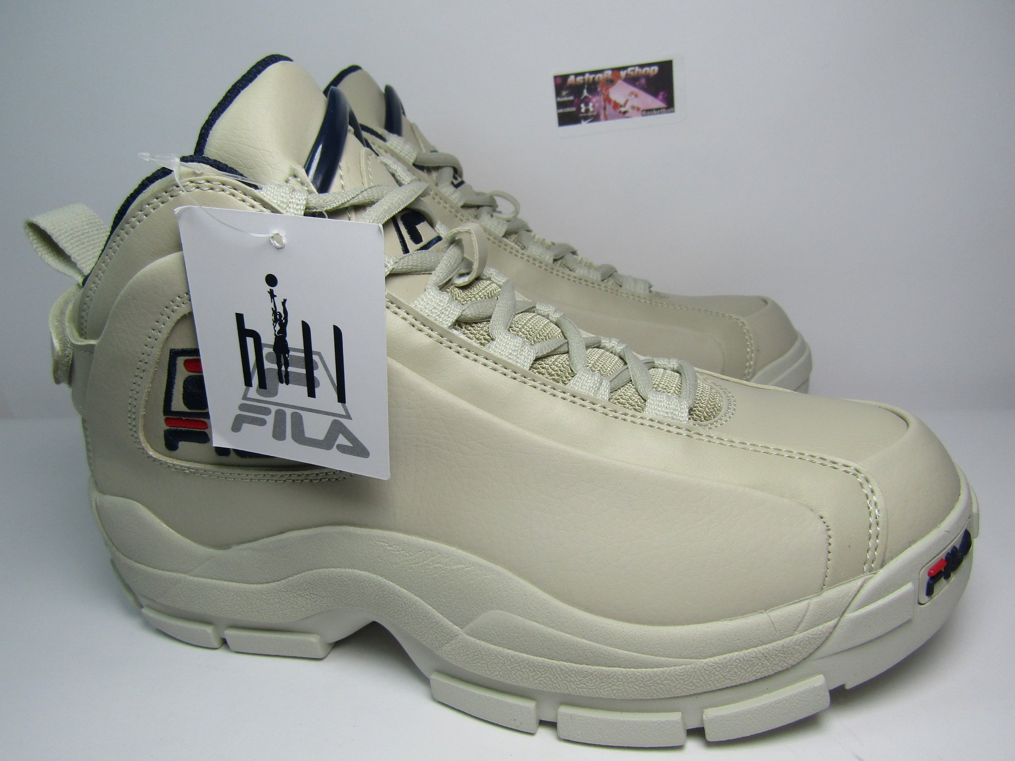 FILA GRANT HILL 2 GREY CEMENT EDITION EN CAJA ASTROBOYSHOP SNEAKER STORE