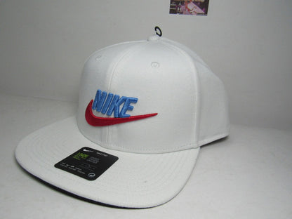GORRA NIKE PRO FUTURA WHITE BLUE DRI-FIT UNITALLA