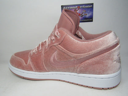 JORDAN 1 LOW "VELVET PINK" EN CAJA CON EXTRA LACES