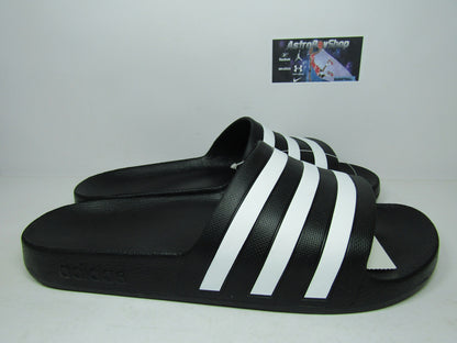 SANDALIAS ADIDAS ADILETTE AQUA BLACK EN CAJA