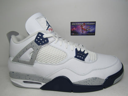JORDAN 4 MIDNIGHT NAVY EN CAJA