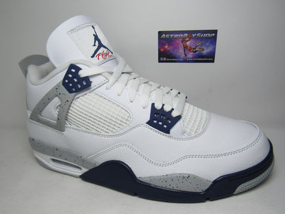 JORDAN 4 MIDNIGHT NAVY EN CAJA