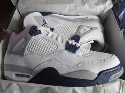 JORDAN 4 MIDNIGHT NAVY EN CAJA