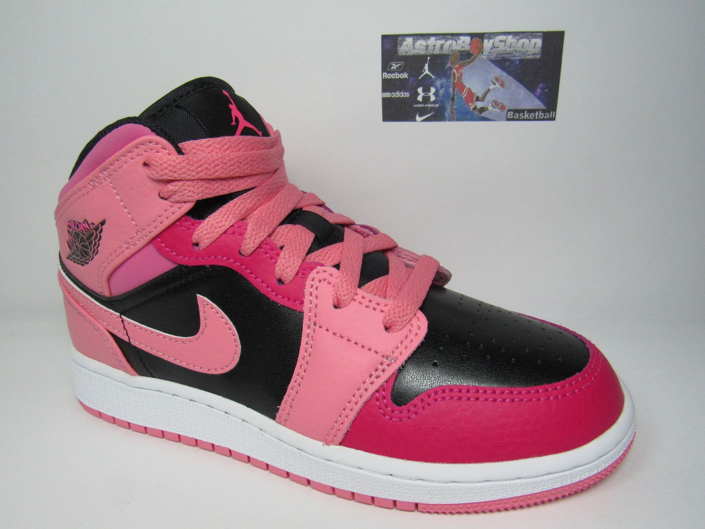 JORDAN 1 MID CORAL PINK EN CAJA