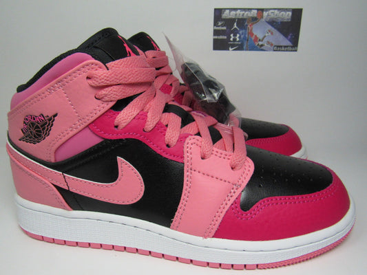 JORDAN 1 MID CORAL PINK EN CAJA