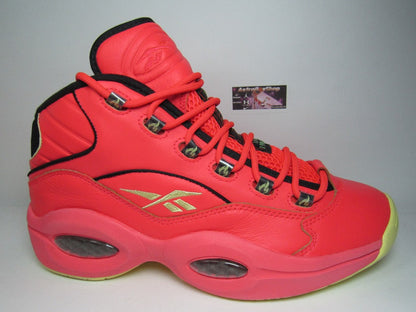 RBK ALLEN IVERSON THE QUESTION "HOT ONES" RED EN CAJA