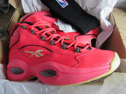 RBK ALLEN IVERSON THE QUESTION "HOT ONES" RED EN CAJA