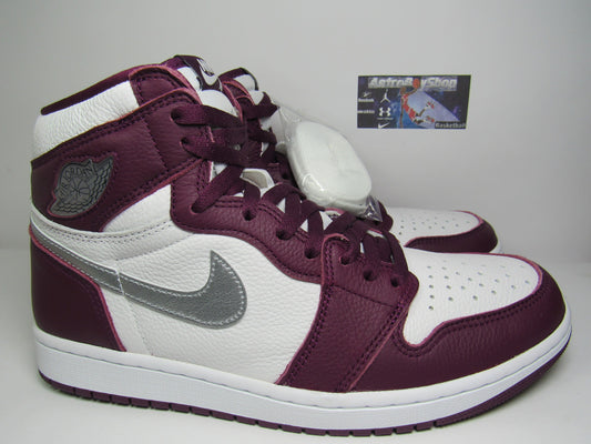 JORDAN 1 HIGH BORDEAUX EN CAJA