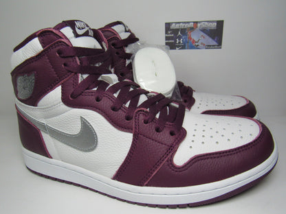 JORDAN 1 HIGH BORDEAUX EN CAJA