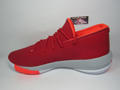 UNDER ARMOUR CURRY 3 ZERO RED GREY EN CAJA