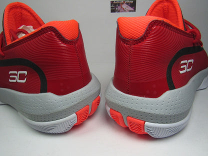 UNDER ARMOUR CURRY 3 ZERO RED GREY EN CAJA