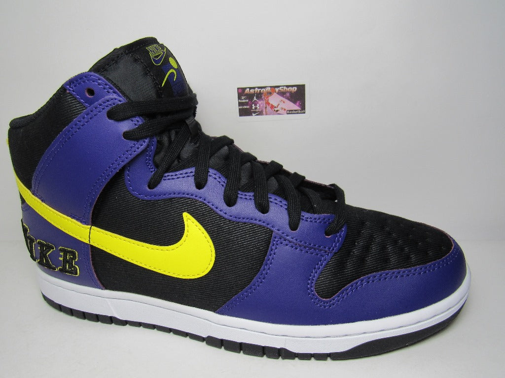 NIKE DUNK HIGH "LAKERS" EN CAJA