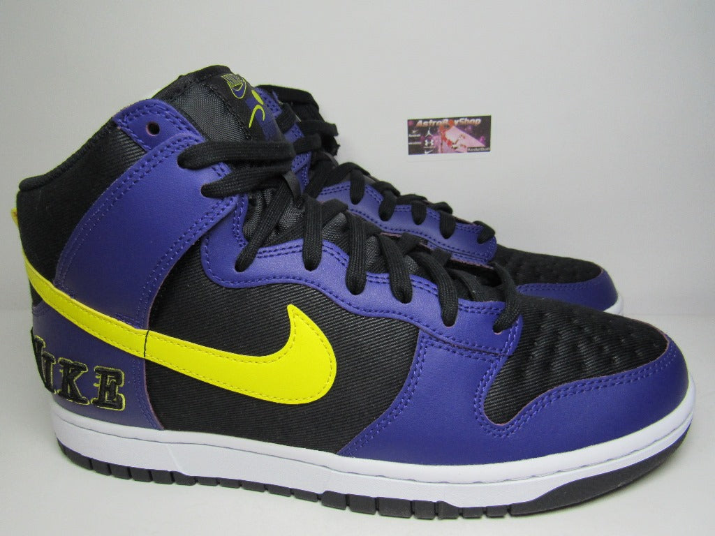 NIKE DUNK HIGH "LAKERS" EN CAJA