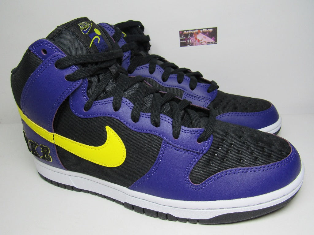 NIKE DUNK HIGH "LAKERS" EN CAJA