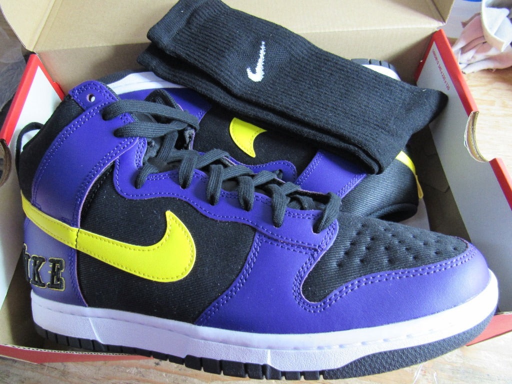 NIKE DUNK HIGH "LAKERS" EN CAJA