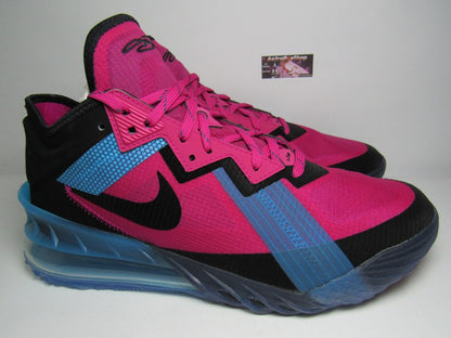 LEBRON 18 LOW FIREBERRY PINK EN CAJA