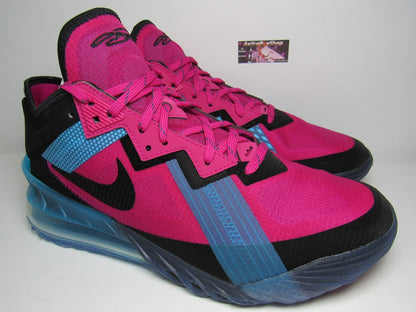 LEBRON 18 LOW FIREBERRY PINK EN CAJA