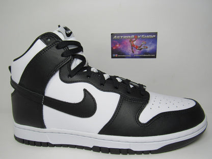 NIKE DUNK HIGH PANDA BLACK AND WHITE EN CAJA