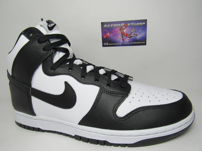 NIKE DUNK HIGH PANDA BLACK AND WHITE EN CAJA