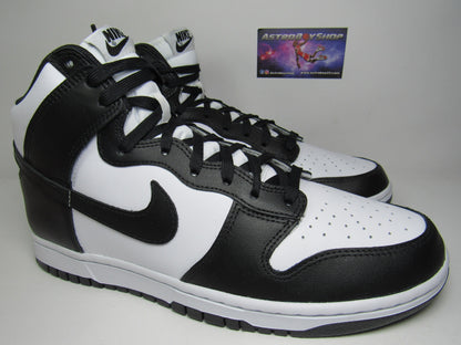 NIKE DUNK HIGH PANDA BLACK AND WHITE EN CAJA