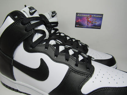 NIKE DUNK HIGH PANDA BLACK AND WHITE EN CAJA