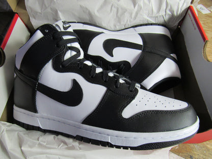 NIKE DUNK HIGH PANDA BLACK AND WHITE EN CAJA