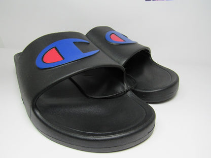 SANDALIAS CHAMPION TAKEOVER BLACK BLUE EN CAJA