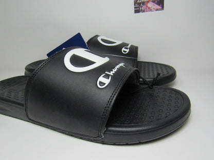SANDALIAS CHAMPION SUPERSLIDE CLUB BLACK EN CAJA