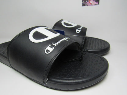 SANDALIAS CHAMPION SUPERSLIDE CLUB BLACK EN CAJA