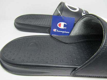 SANDALIAS CHAMPION SUPERSLIDE CLUB BLACK EN CAJA