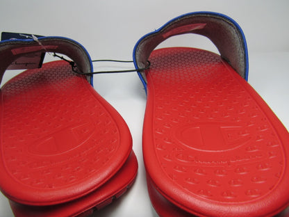 SANDALIAS CHAMPION SUPERSLIDE COMBO RED/BLUE