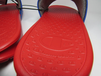 SANDALIAS CHAMPION SUPERSLIDE COMBO RED/BLUE