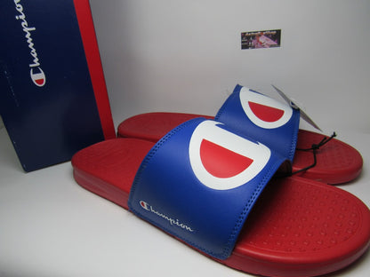 SANDALIAS CHAMPION SUPERSLIDE COMBO RED/BLUE