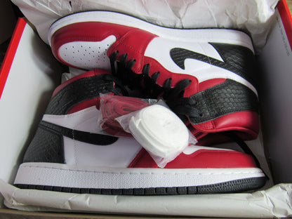 JORDAN 1 HIGH (W) SATIN SNAKE CHICAGO EN CAJA