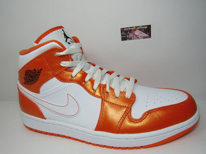 JORDAN 1 MID METALLIC ORANGE EN CAJA