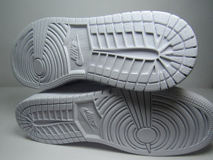 JORDAN 1 MID KIDS WHITE EN CAJA