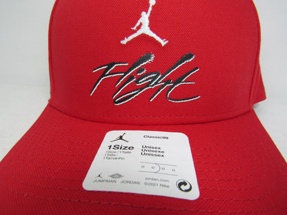 GORRA JORDAN CLASSIC99 FLIGHT RED CURVA UNITALLA ADULTO