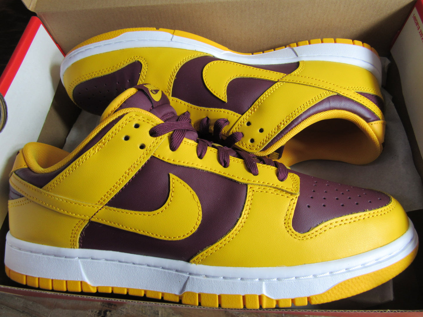 NIKE DUNK LOW "ARIZONA STATE" EN CAJA