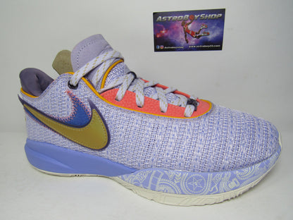 LEBRON 20 VIOLET FROST EN CAJA