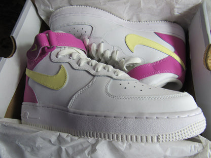 NIKE AIR FORCE 1 LE "FUCHSIA" KIDS EN CAJA
