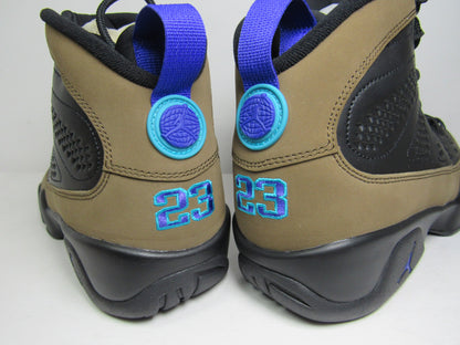 JORDAN 9 CONCORD OLIVE EN CAJA