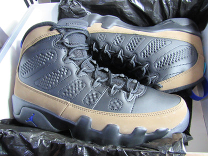 JORDAN 9 CONCORD OLIVE EN CAJA