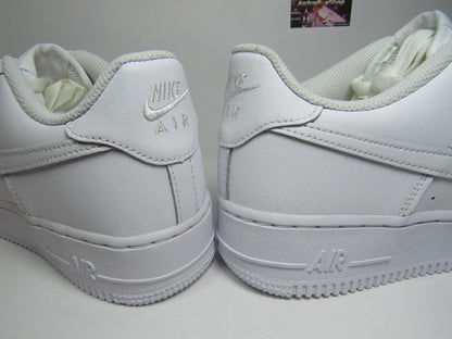 NIKE AIR FORCE ONE LOW TRIPE WHITE KIDS EN CAJA