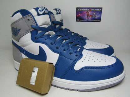 JORDAN 1 HIGH TRUE BLUE EN CAJA
