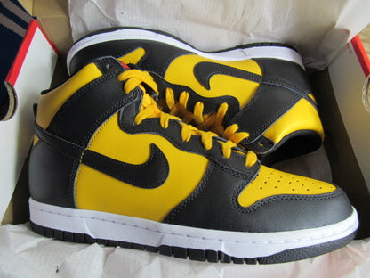 NIKE DUNK HIGH UNIVERSITY GOLD EN CAJA